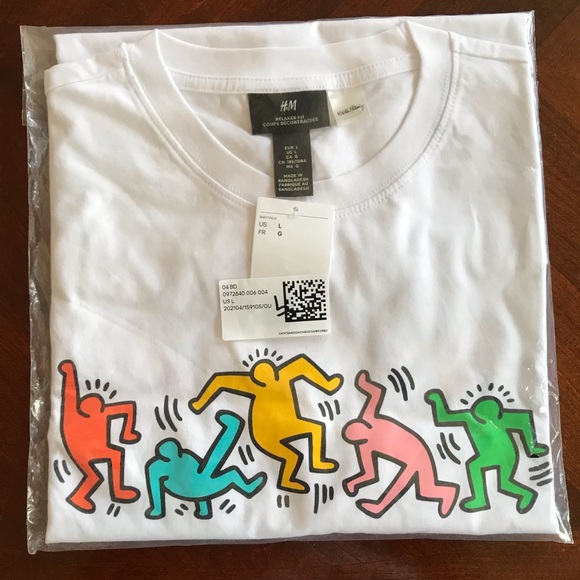 KEITH HARING Print On Both Sides NWT T-shirts - Picture 9 of 12